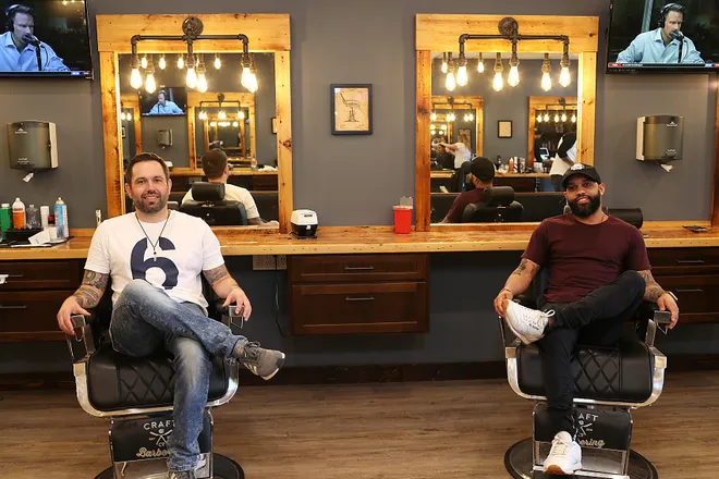 Craft Barbers shop interior